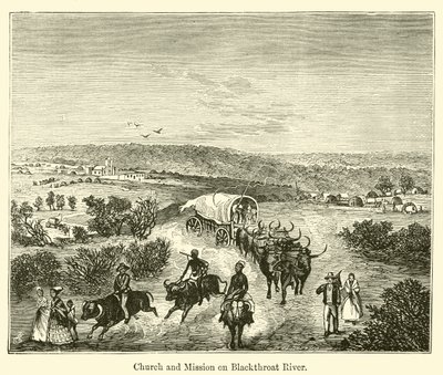 Église et mission sur la rivière Blackthroat - E. Jennings